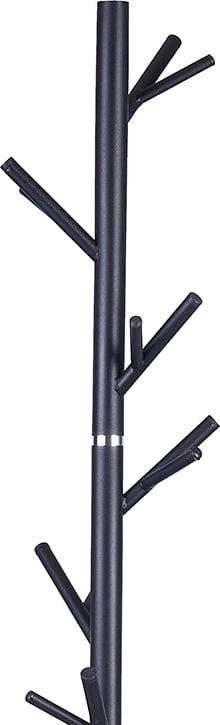Stendë për pallto Marietta, metal i zi, 37x177cm