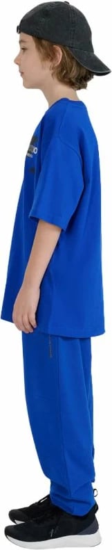 Pantallona të gjëra për djem 4F, të kaltërta