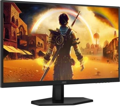 Monitor gaming AOC Q27G42XNE 27" QHD 180Hz 1ms Fast VA HDR10, e zezë/e kuqe