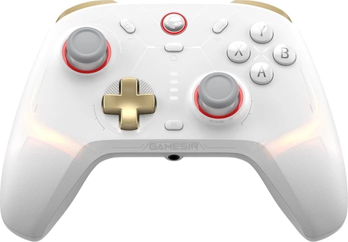 Kontrollues wireless GameSir Cyclone 2, për Switch/PC/Android/iOS/Steam, i bardhë