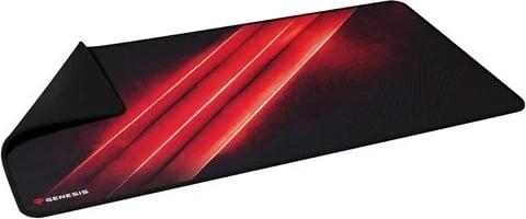 Mauspad Genesis Carbon 500 Maxi Flash G2, i zi / i kuq