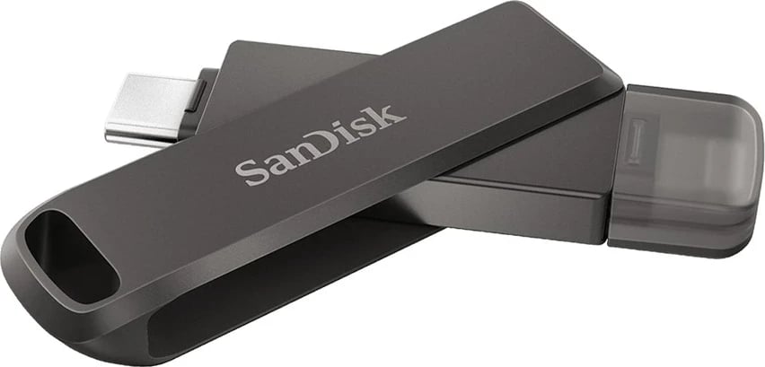 USB Flash SanDisk iXpand, 64 GB, USB Type-C / Lightning, Zi USB Flash SanDisk iXpand, 64 GB, USB Type-C / Lightning, Zi