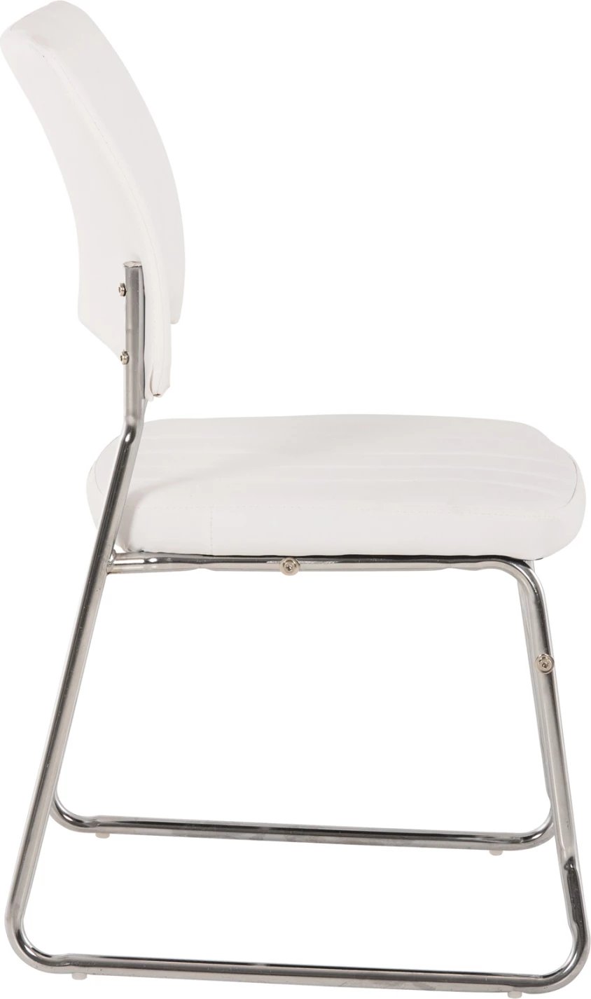 Karrige për konferenca FH1071.02 e bardhë 52x60x85 cm, set prej 4 copë