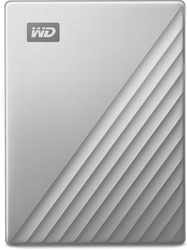 Hard disk Western Digital My Passport Ultra 5TB, USB-C/USB3.0, Argjendtë