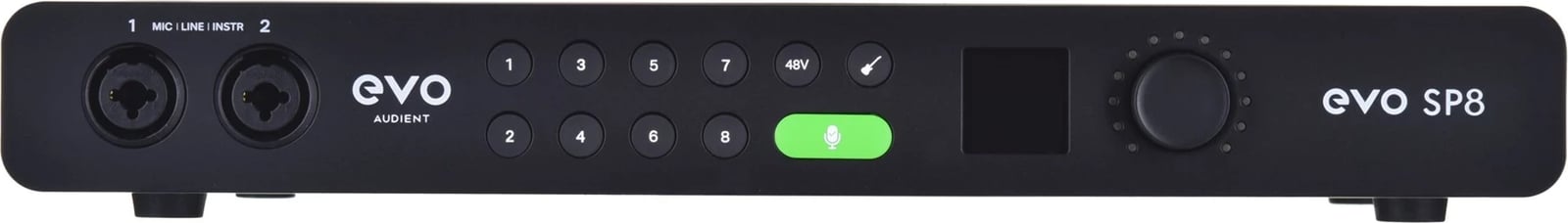 Preamplifikator Audient EVO SP8, 8-kanalësh, i zi