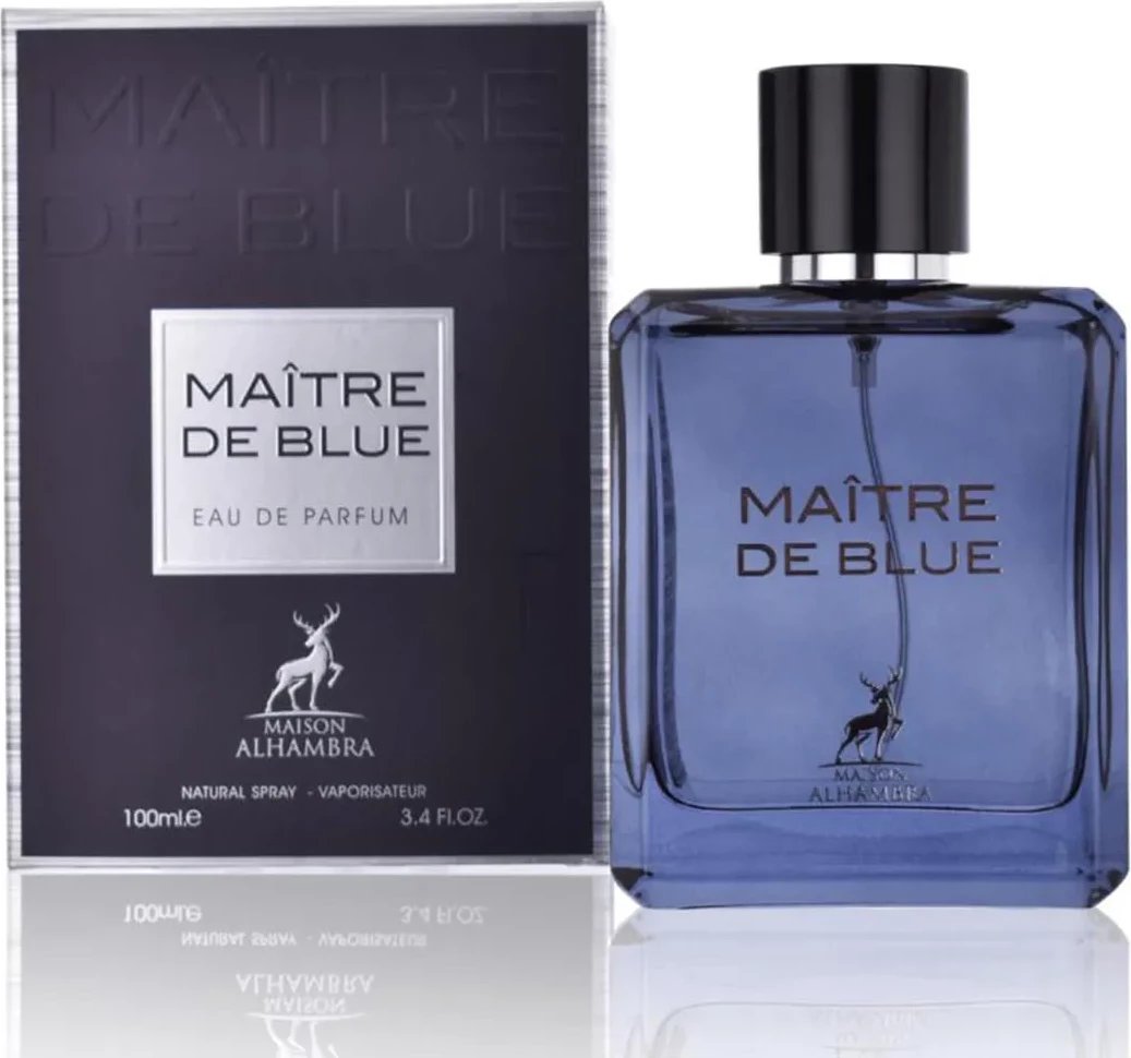 Eau de Parfum Maison Alhambra Maitrew De Blue 100ml