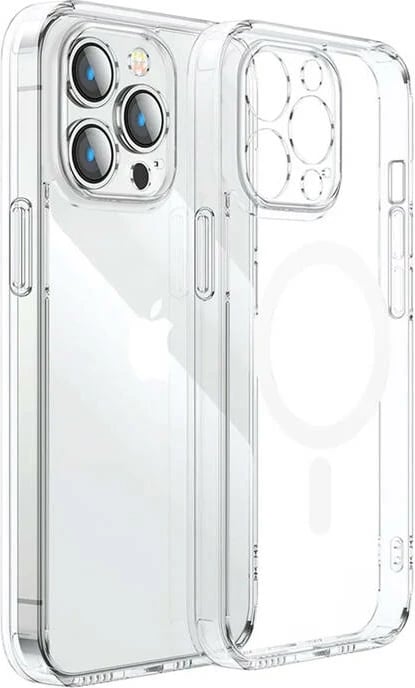 Mbështjellës magnetik Joyroom JR-15DB8 për iPhone 15 Pro Max, transparent