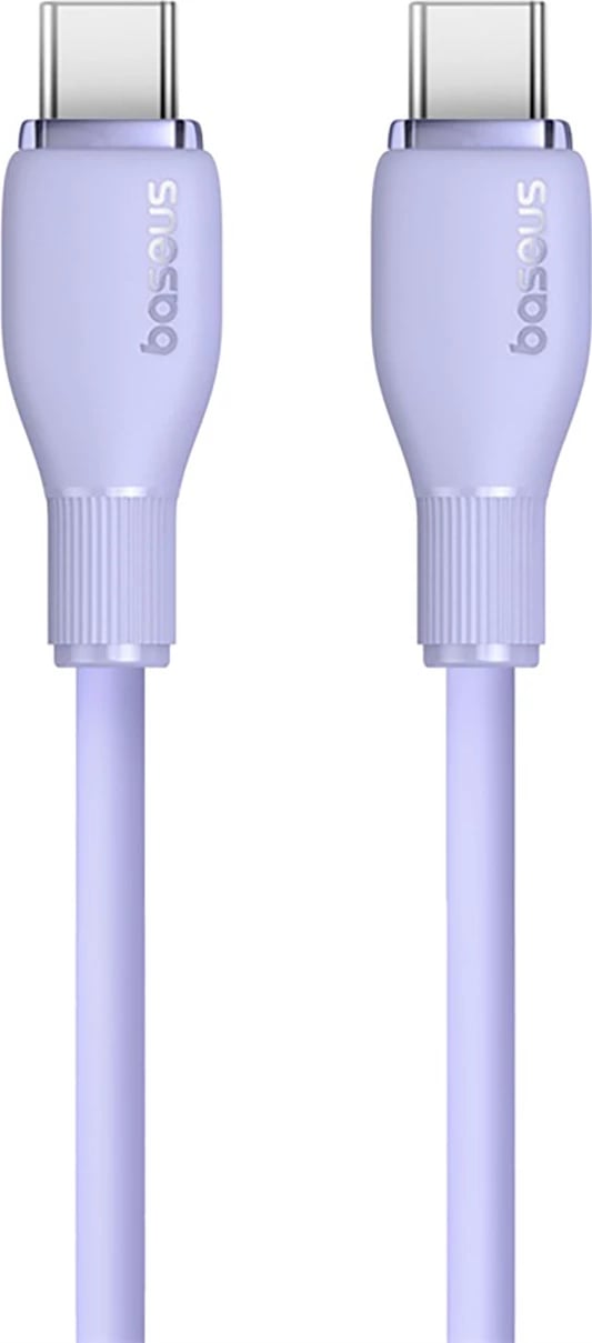 Kabllo USB-C Baseus Pudding 2m, 100W, Violet