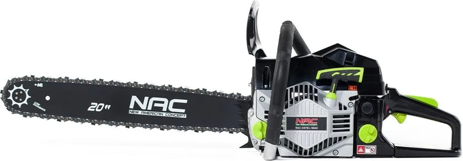 Sharrë zinxhiri NAC CST61-50AC, 50 cm, Benzinë, E zezë