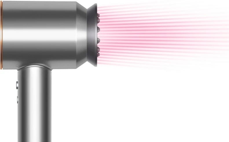 Tharëse flokësh Dyson Supersonic, 110000 RPM, 13.3 l/s, Bakër, Nikël