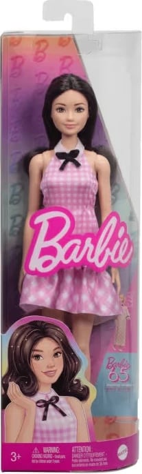 Kukull Barbie Fashionistas Mattel HRH21 me fustan rozë