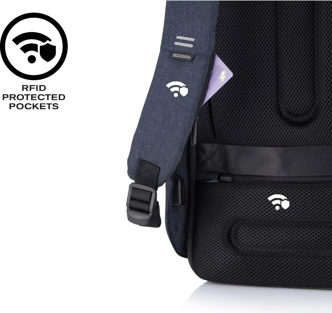 Çantë shpine XD DESIGN BOBBY HERO REGULAR, 16L, navy blue