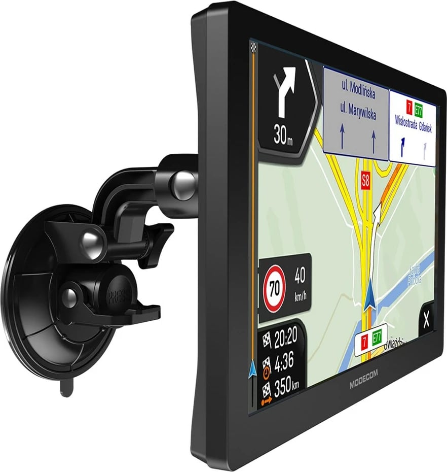 GPS navigacion për vetura MODECOM FreeWAY CX 9.4 me iGO Navigation, 16 GB, E zezë