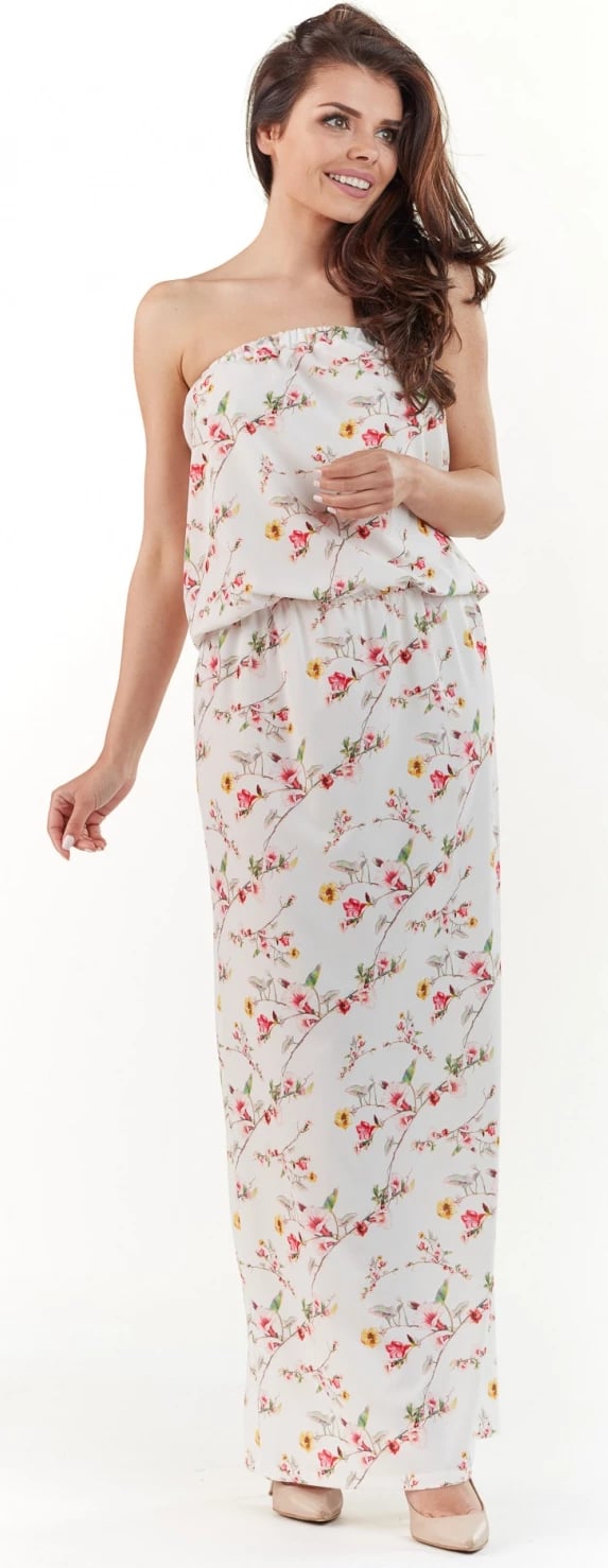Fustan awama 117533, beige