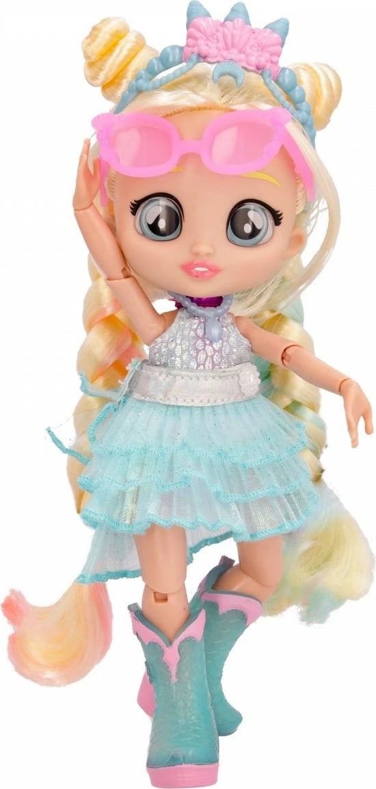 Kukull Cry Babies BFF Stella me kitarë, 20 cm, për vajza