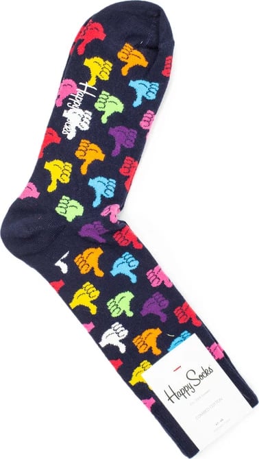 Çorape për meshkuj Happy Socks, të zeza