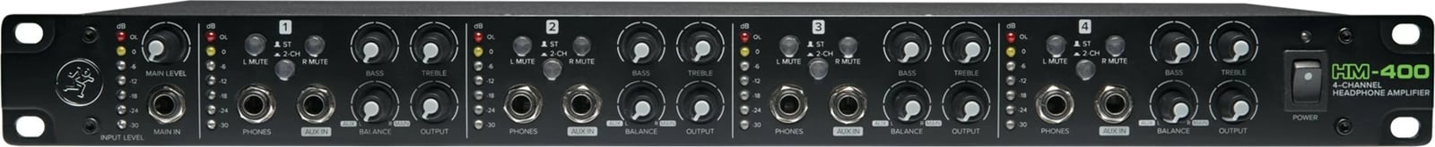 Amplifikator kufjesh Mackie HM-400, i zi