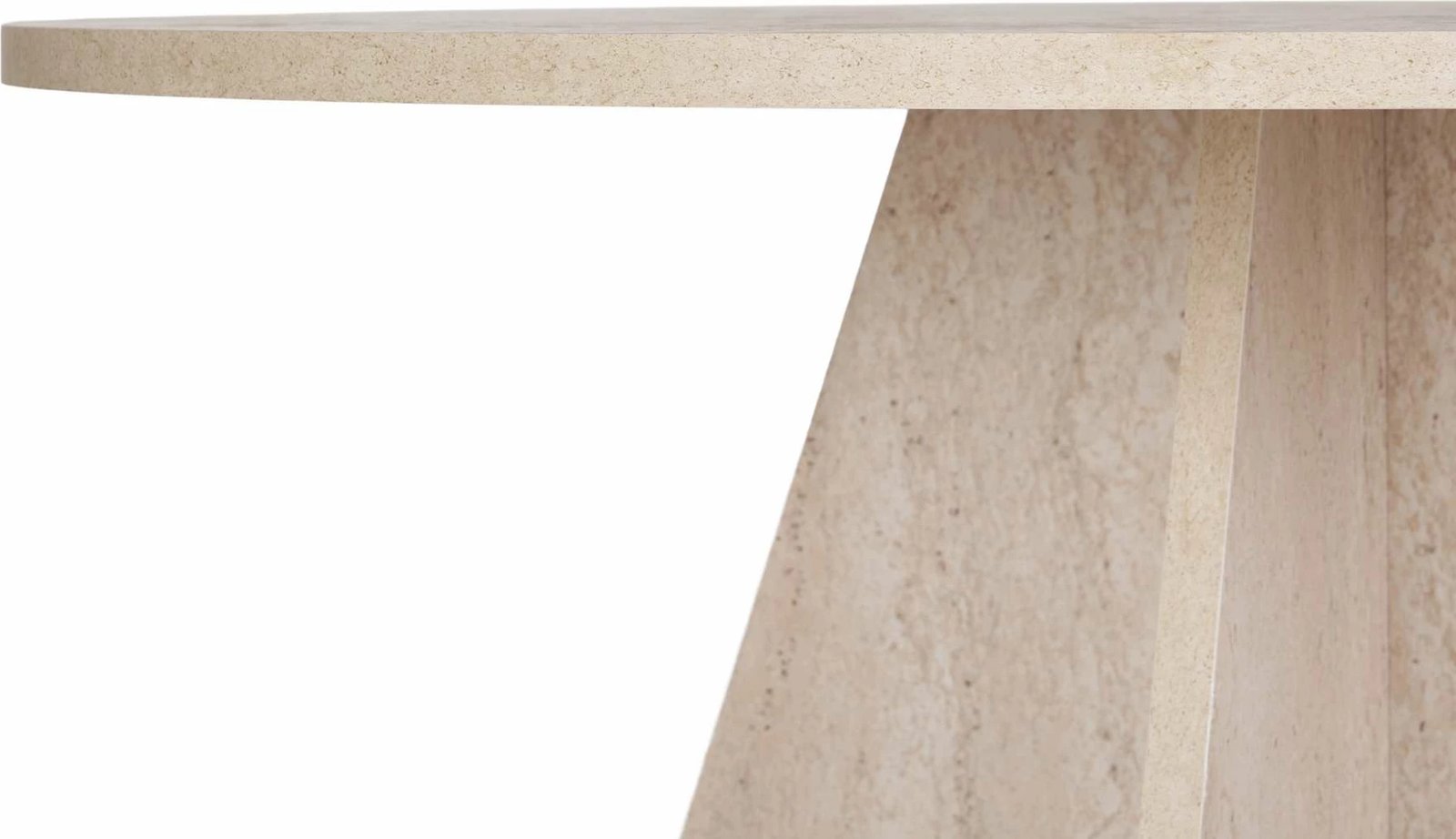 Tavolinë ngrënieje, ngjyrë travertine, Nordure, Virella