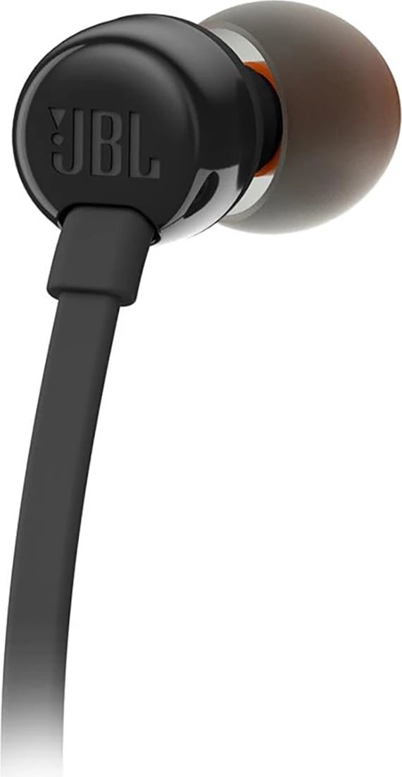 Kufje in-ear JBL Tune 110 me mikrofon, 3.5mm mini jack, të zeza Kufje in-ear JBL Tune 110 me mikrofon, 3.5mm mini jack, të zeza