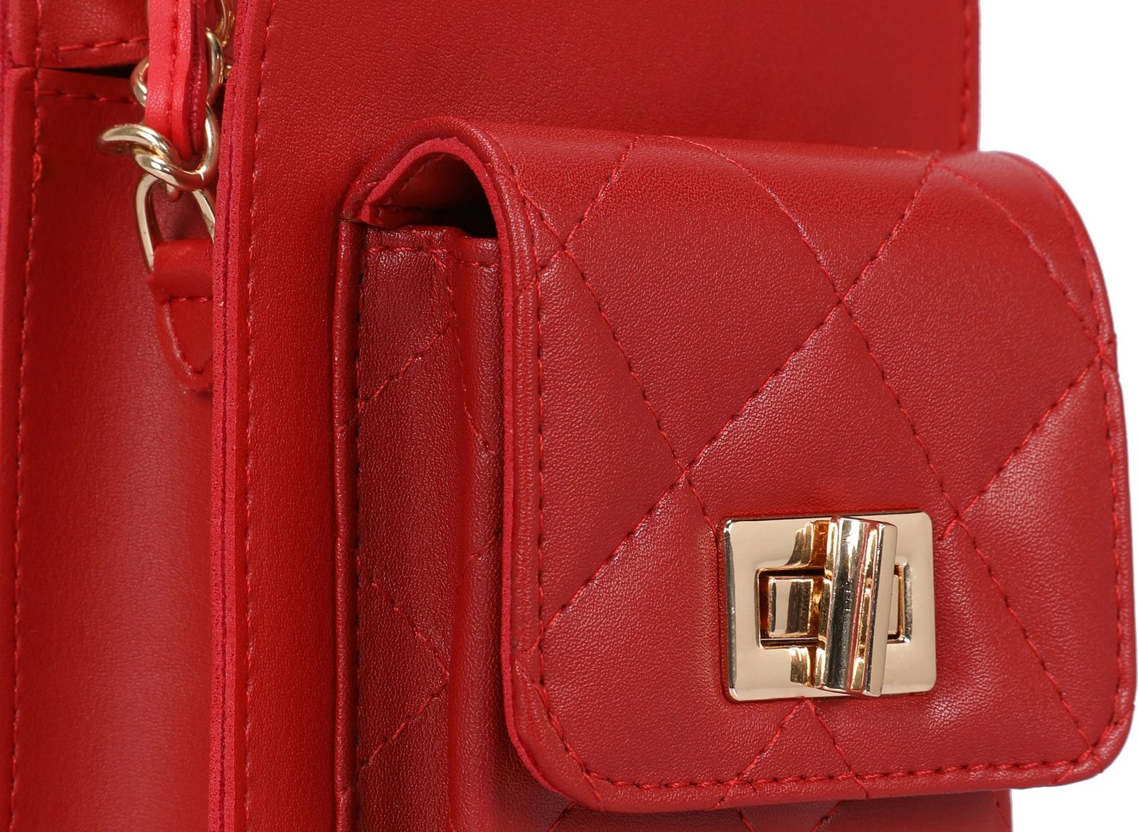 Çantë crossbody Lucky Bees, e kuqe, 305