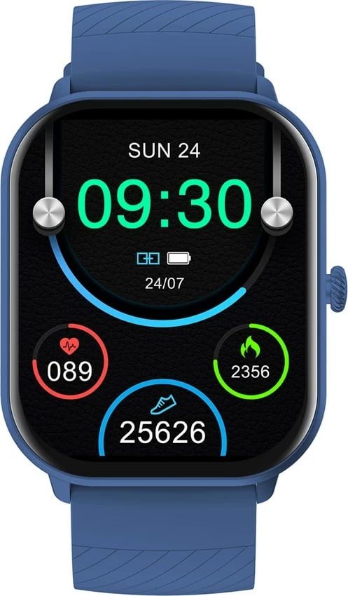 Smartwatch Denver SWC-187BU, 2.04" AMOLED, Blu