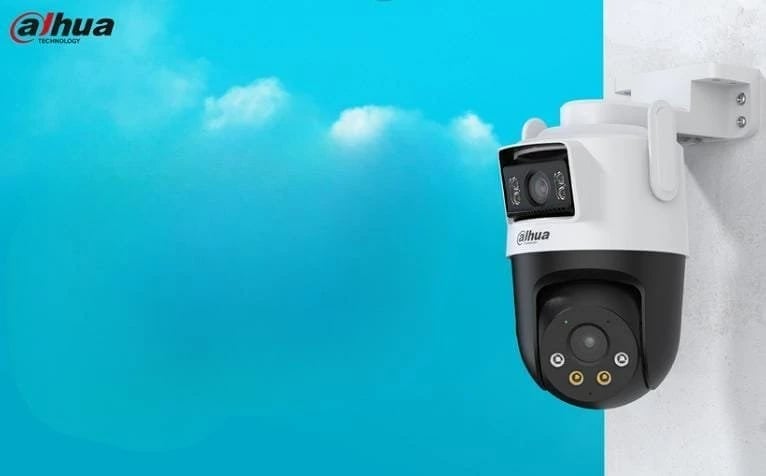 Kamerë sigurie IP DAHUA P3D-3F-PV-0280B/0600B, 6 MP, dome, Wi-Fi, e bardhë