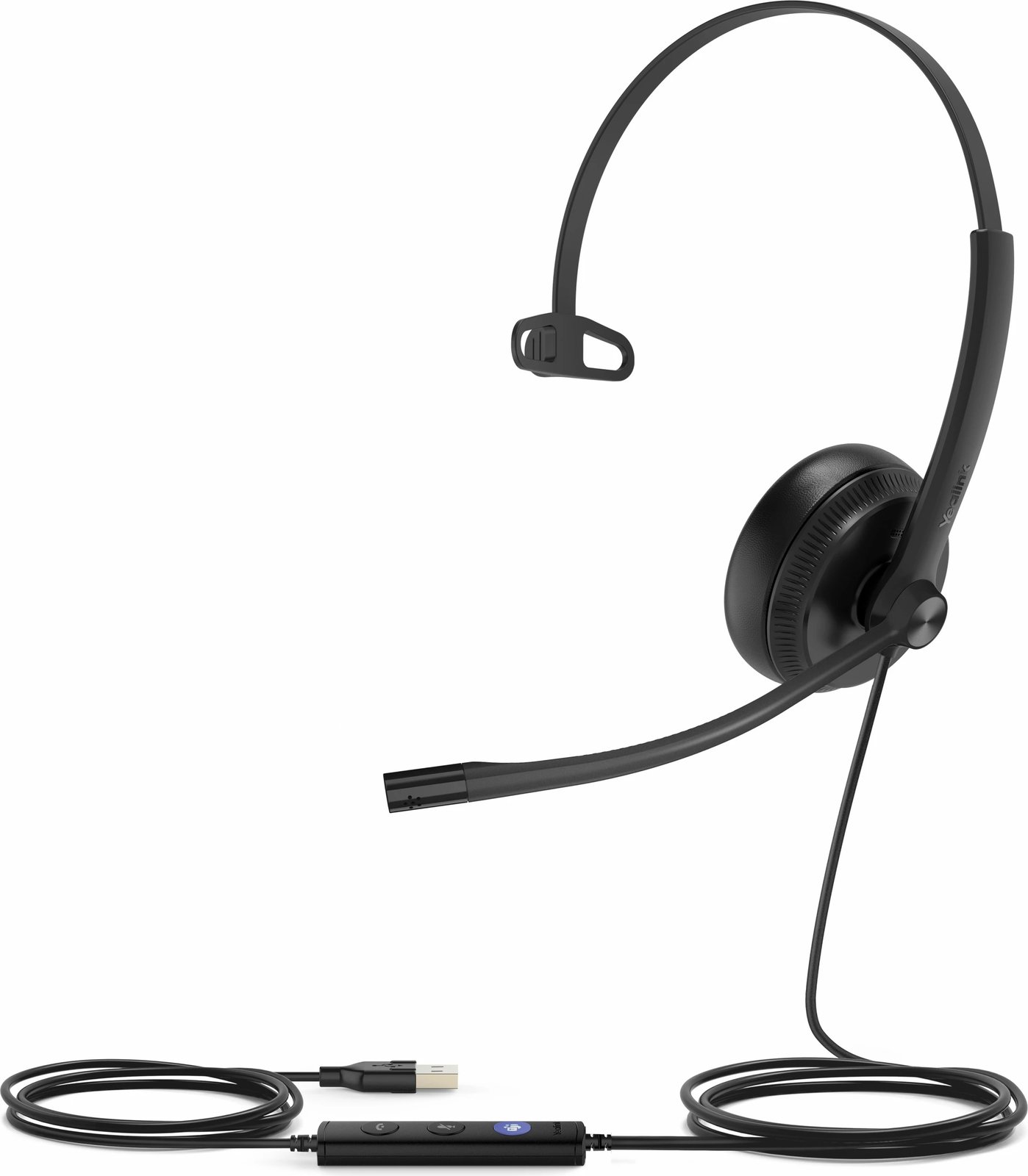 Kufje Yealink UH34 Mono Teams, Wired, Office/Call center, 20 - 20000 Hz, 82.5 g, E zezë