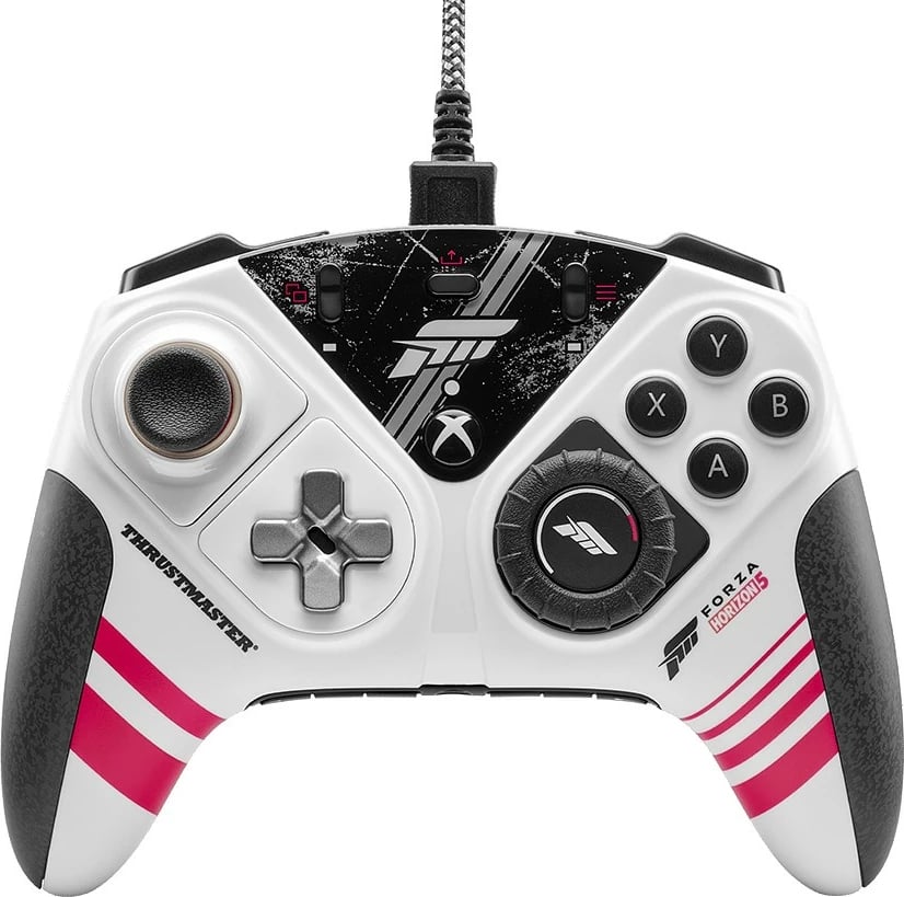 Gamepad Thrustmaster Eswap X PRO Forza Horizon 5 Edition, me kabllo, për PC/Xbox, zi/bardhë/raspberry