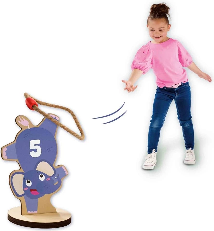 Lojë Ring Toss SES Creative, prej druri, për fëmijë