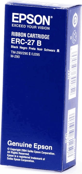 Shirit boje printeri nylon, Epson ERC-27B C43S015366, i zi