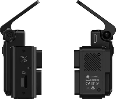 Kamerë për makinë Navitel RS2DUO, Full HD, Bateri, USB, E zezë