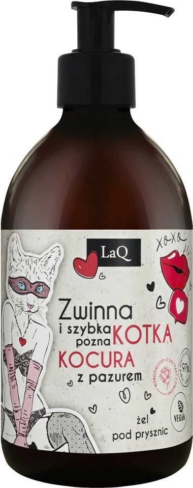 Xhel dushi për femra LaQ Piwonia Cow Baby Shower Gel 500ml