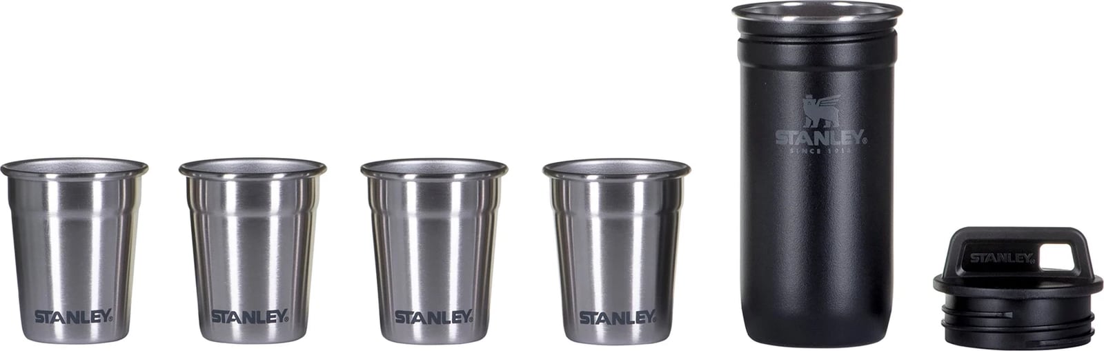 Gotë metalike Stanley Adventure Matte Black 4 X 60 ml Gotë metalike Stanley Adventure Matte Black 4 X 60 ml