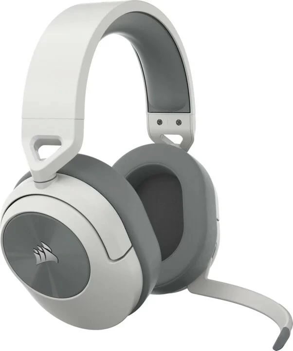 Kufje wireless Corsair HS55, gaming, mikrofon, Bluetooth, e bardhë