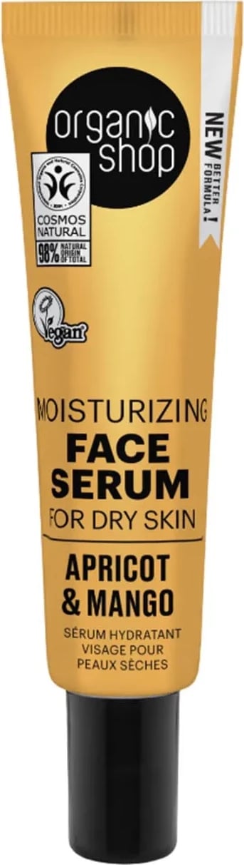 Serum për fytyrë me kajsi & mango Organic Shop, 30ml