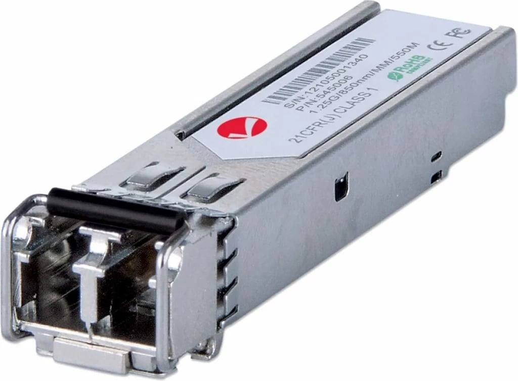 Modul transceiver Intellinet, SFP, Gigabit Ethernet, Alumin