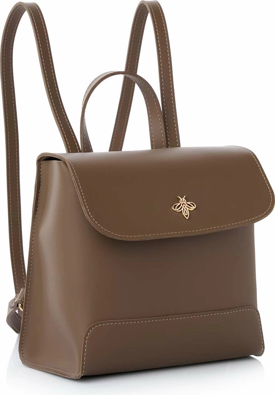 Çantë shpine Lucky Bees, ngjyrë mink e errët, Marilyn