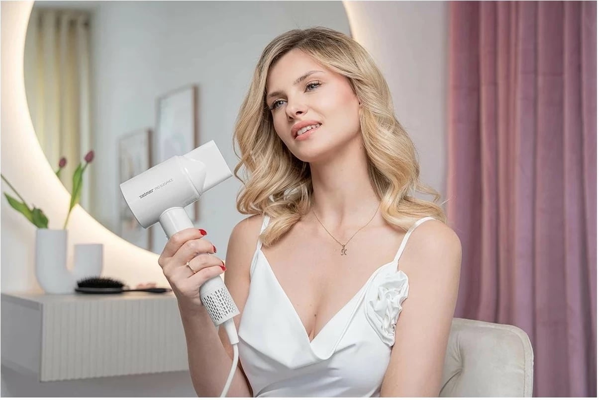 Tharëse flokësh Zelmer Pro Elegance ZHD9001, 1600W, BLDC, e bardhë