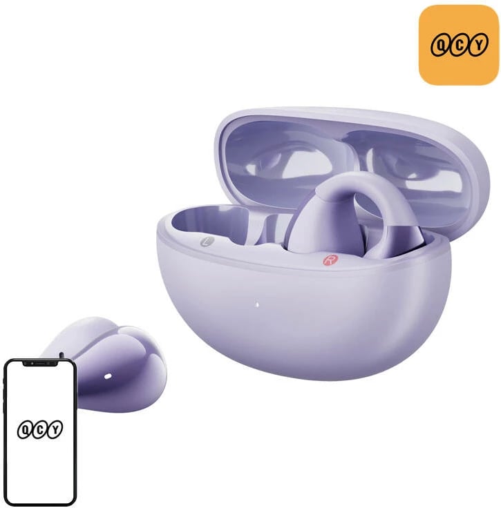 Kufje QCY Crossky Clip C30, TWS, Bluetooth 5.4, USB-C, vjollcë