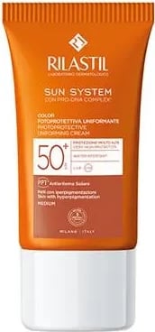Krem dielli me ngjyrë për fytyrë Rilastil Sun System Colour Emulsion Spf50+, 40ml