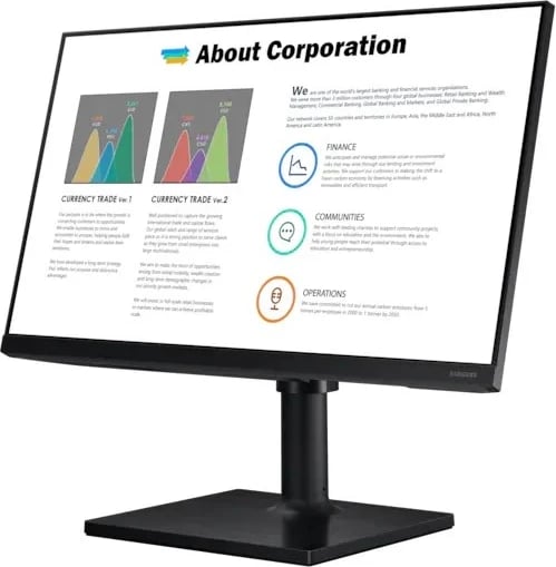 Monitor Samsung LF27T450FZU, 27", 1920 x 1080 piksel, full HD, i zi Monitor Samsung LF27T450FZU, 27", 1920 x 1080 piksel, full HD, i zi