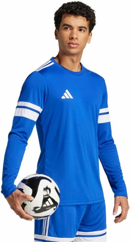 Fanellë me mëngë të gjata për meshkuj adidas, kaltër