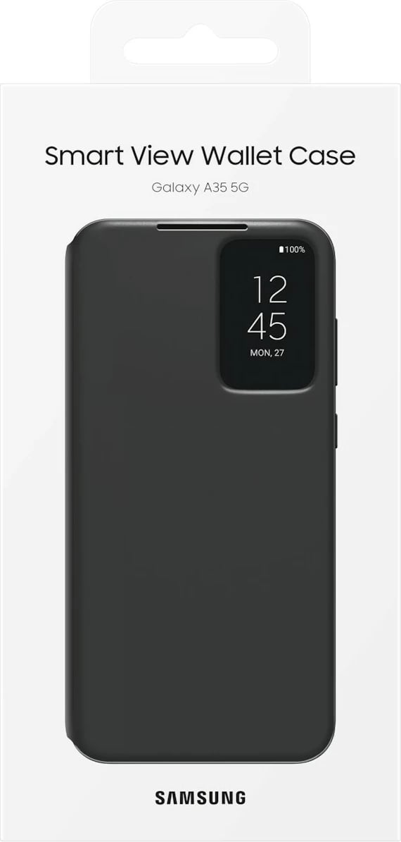 Mbështjellës Samsung EF-ZA356, Galaxy A35, 16.8 cm (6.6"), i zi