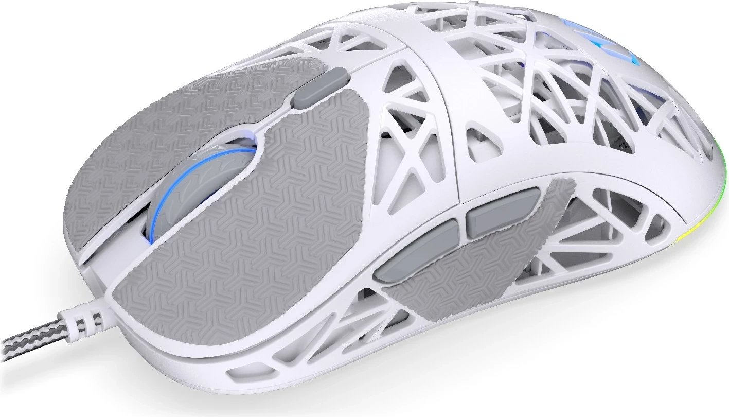 Maus gaming ENDORFY LIV Onyx White EY6A021, me kabllo, ARGB, i bardhë