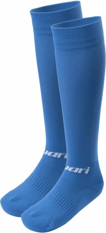 Çorape të gjata futbolli për fëmijë Huari, të kaltërta