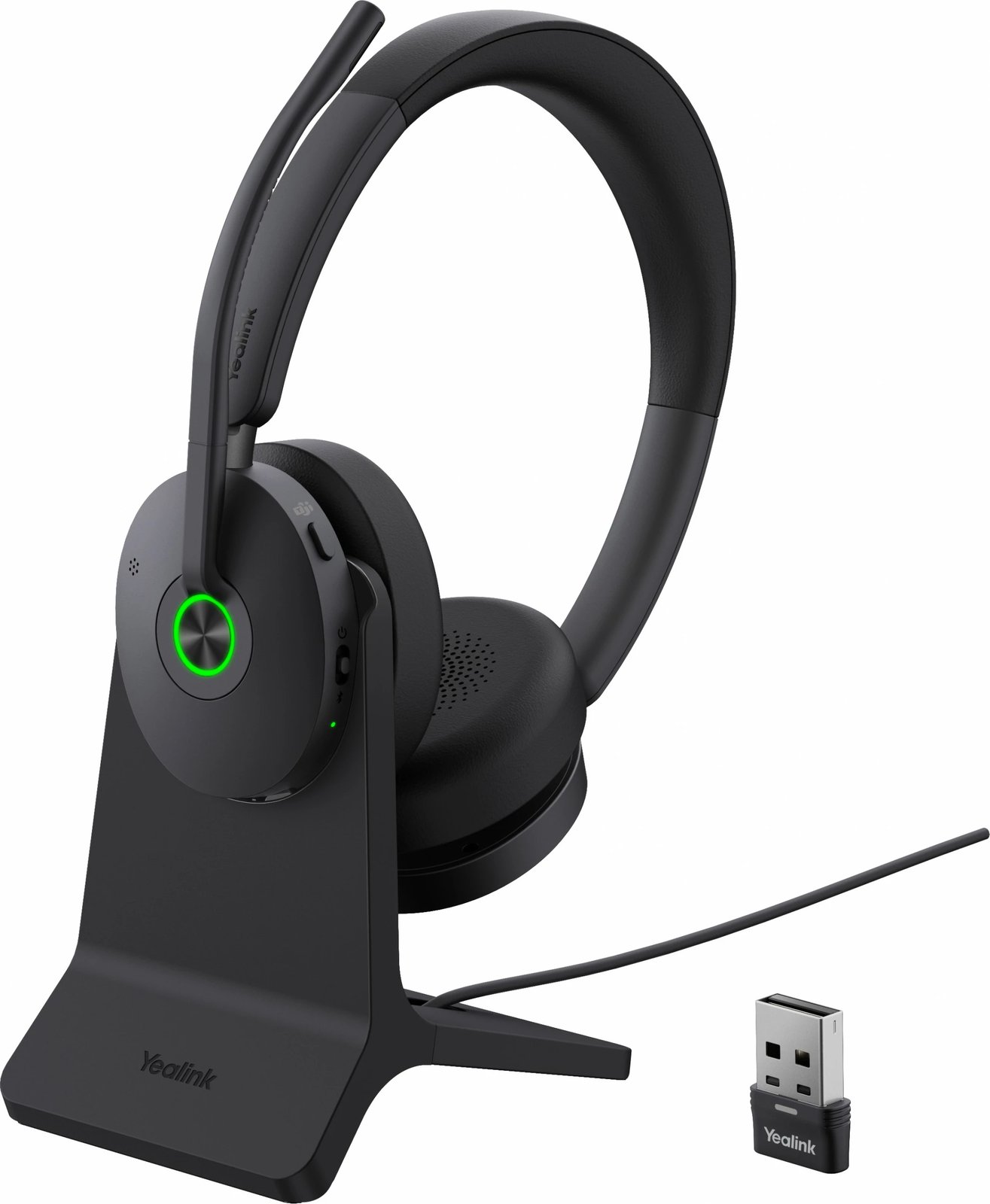 Kufje Yealink BH74, Bluetooth, ANC, USB-C/A, e zezë