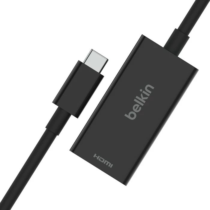 Adapter USB-C në HDMI Belkin AVC013BTBK, 8K, 4K144Hz, i zi