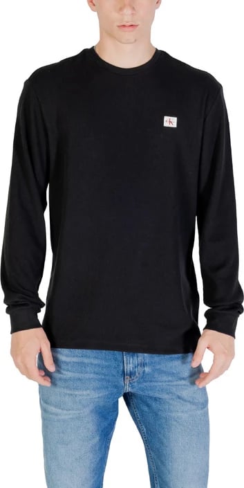 Xhemper për meshkuj Calvin Klein Jeans, i zi