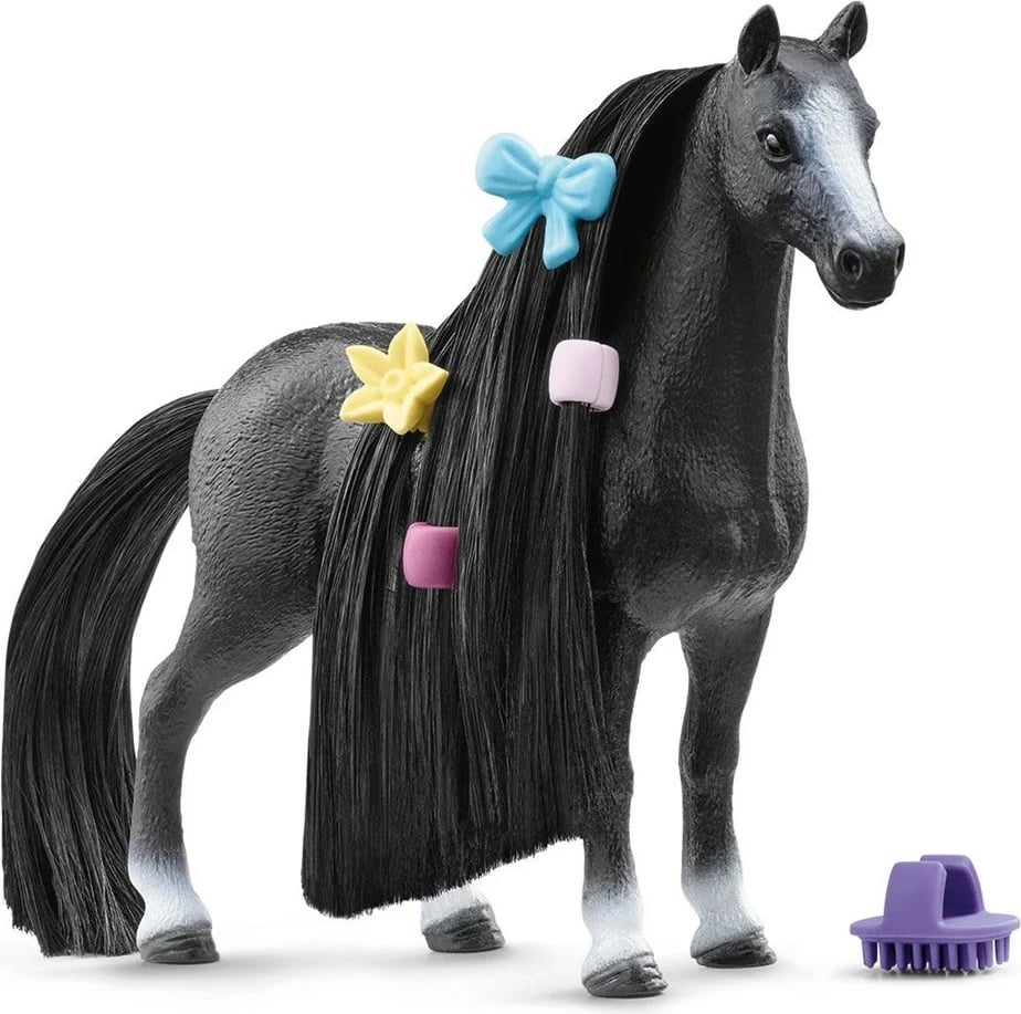 Figurë lodër Schleich HORSE CLUB Sofia’s Beauties, Kali Quarter Horse Mare, E zezë