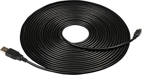 Adapter për dashcam Transcend DrivePro, 8m, 12-24V, 2.4A, i zi